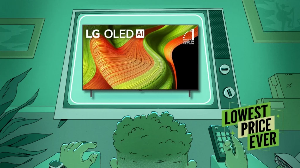 This 55-Inch LG OLED TV Is Nearly Half Off Right Now