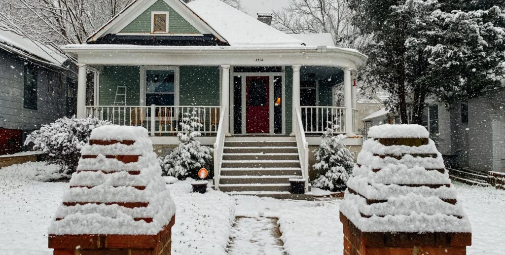 How to Keep a Frozen Pipe From Becoming a Denied Claim snowy house